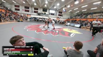 190 lbs 1st Place Match - Sammi Cesko, Rawlins vs Charlee Anderson, Rocky Mountain