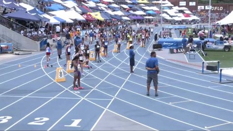 Youth Girls' 200m Hurdles Championship, Semi-Finals 20 - Age 14