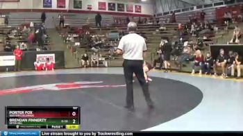 197 lbs Cons. Round 1 - Brendan Finnerty, Seton Hill vs Porter Fox, Western Colorado