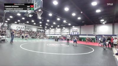 106 lbs Round 1 - Ernesto Delgadillo, Chaparral vs London Estrada, Chaparral