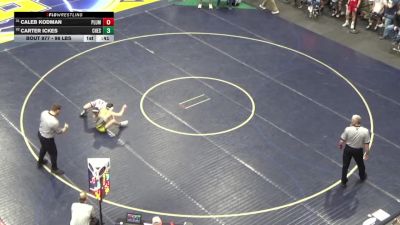 96 lbs Consi Of 16 #2 - Caleb Kodman, Plum vs Carter Ickes, Chestnut Ridge