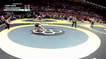 G-120 lbs 7th Place Match - Stella Januszewski, G-Strongsville vs Gabby Fenton, G-Taylor