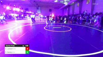 65 lbs Quarterfinal - Camden Lawson, Brighton vs Ezra Denny, Spokane Wrestling