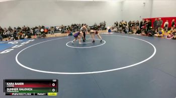 135 lbs Cons. Round 3 - Kara Baker, Laramie vs Summer Galovich, Thermopolis