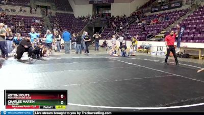 41-43 lbs Round 3 - Charlee Martin, Colorado vs Axton Fouts, Ridge Wrestling Club