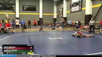 120 lbs Round 5 (12 Team) - Jayci Shelton, Missouri Gold vs Isabella Miller, FEWTeamIowa