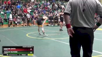 113 lbs Champ. Round 3 - Sawyer Smith, PERKINS vs Taegan Gilmore, MEDINA