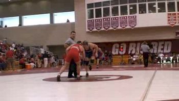 184lbs Chris Daggett Liberty- vs. Travis Dale Cornell-