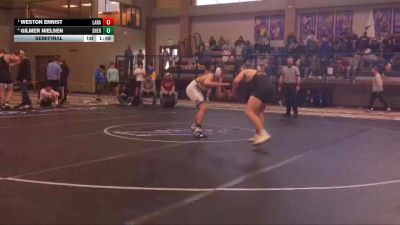 165 lbs Semifinal - Weston Ennist, Laramie vs Gilmer Nielsen, Sheridan