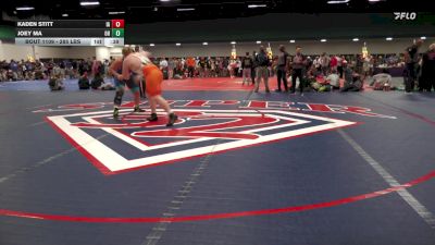 285 lbs Consi Of 8 #1 - Kaden Stitt, IA vs Joey Ma, OH