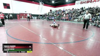 120 lbs Quarterfinal - Rocco Madrid, Centennial Corona vs Slater Hicks, Valencia