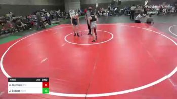 114 lbs Final - Jesse Manzanares Jr., Pomona Elite vs Isaac Sanchez, NM Gold