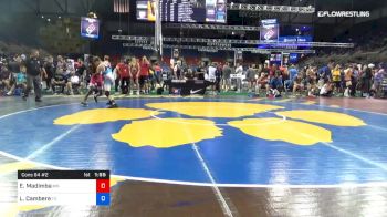 120 lbs Cons 64 #2 - Enoch Madimba, Minnesota vs Luke Cambere, Texas