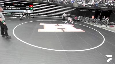 5A 100 lbs Cons. Semi - Nevi Brady, Cedar Valley vs Ellyse Rimmasch, Wasatch