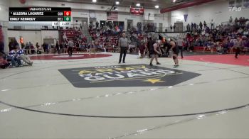 190 lbs Cons. Round 2 - Emily Kennedy, Bellevue vs Allegra Luckritz, Clinton