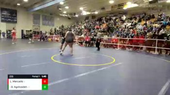 235 lbs Champ. Round 2 - Behnaz Agahzadeh, Los Osos vs Lily Mercado, San Clemente