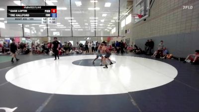 120 lbs Round 1 - Gage Loftin, Post Falls High School Wrestling vs Tre Hallford, Fighting Squirrels Wrestling Club