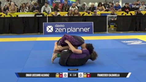 Francesco Caldarella vs Omar Lucciano Alcaraz 2025 World IBJJF Jiu-Jitsu No-Gi Championship