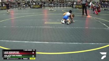 56 lbs Quarterfinal - Malachi Van Maren, Mat Demon vs Jack Wishnevski, Region Wrestling Academy