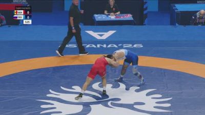 70 kg 1/8 Final - Vasile Diacon, Moldova vs Ibragim Sharaputtinovich Ibragimov, Russia