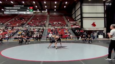 149 lbs Cons. Semi - Trevor Christian, Drury vs Joey Semerad, McKendree