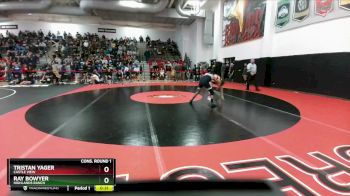 120 lbs Cons. Round 1 - Ray Bowyer, Highlands Ranch vs Tristan Yager, Castle View
