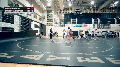 132 - 138 lbs Quarterfinal - Sabir Yurdanidze, Team MO Mehlville Oakville vs Brayden Vanderveen, Unattached