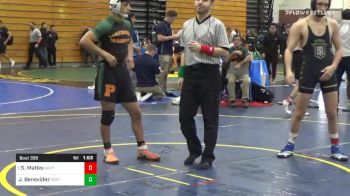 132 lbs Prelims - Samyel Matles, Servite vs Javier Benevidez, Porterville