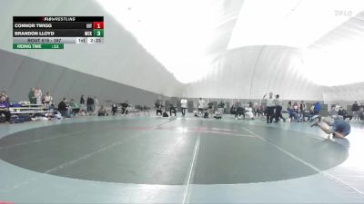 197 lbs Cons. Semi - Connor Twigg, Unattached - Indiana Tech vs Brandon Lloyd, McKendree