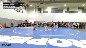 105 lbs Rr Rnd 2 - Meyberis Artega, Capital Hill vs Brytney McFerren, Muskogee