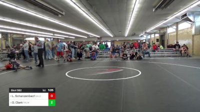 120 lbs Consolation - Levi Schanzenbach, Baldwinsville vs Owen Clark, Palmyra