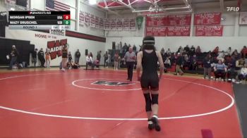 JV-1 lbs Round 1 - Mazy Druschel, Vinton-Shellsburg vs Morgan Ipsen, Iowa Valley, Marengo