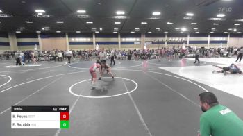 101 lbs 2nd Place - Bella Reyes, Scotsmen WC vs Emiri Sarabia, Red Star