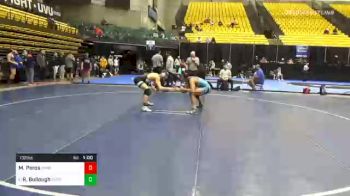 132 lbs Consolation - Marley Peros, Unattached 82 vs Ryan Bullough, Unattached 67