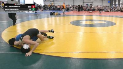 84 lbs Round 3 (12:30pm Saturday) - Marco Plasner, PA Gold vs William Huffman, Michigan S.W.A.T.