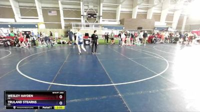 138 lbs Cons. Round 5 - Wesley Hayden, CA vs Truland Stearns, CO