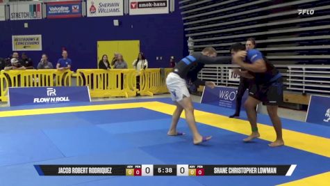 Shane Christopher Lowman vs Jacob Robert Rodriquez 2025 Pan IBJJF Jiu-Jitsu No-Gi Championship