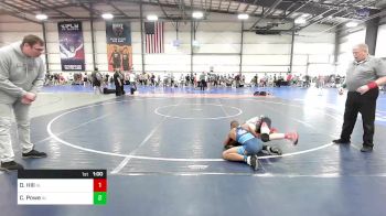 90 lbs Quarterfinal - David Hill, AL vs Coreu Powe, AL