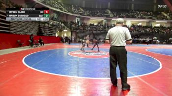157-3A Cons. Round 2 - Jayden Blake, Sandy Creek HS vs Madox Burnsed, Mary Persons