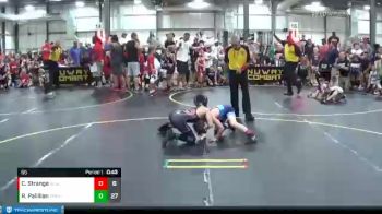 65 lbs Round 1 (6 Team) - Rocco Palillian, Pomona Elite vs Colton Strange, American Gladiators-Blue