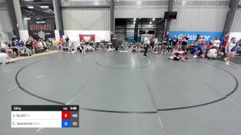 58 kg Rr Rnd 4 - Joelle Scott, Young Guns vs Cambrie Lawrence, Michigan Rev Blue