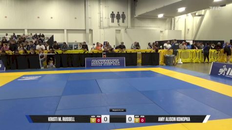 Amy Alison Konopka vs Kristi M. Russell 2025 World IBJJF Jiu-Jitsu No-Gi Championship