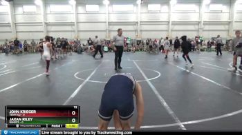 72 lbs Round 6 (10 Team) - John Krieger, Team 922 vs Jaxan Riley, Bandits