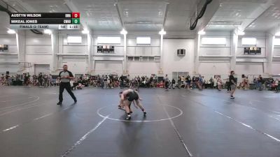 76 lbs Finals (2 Team) - Mikeal Jones, Contenders WA Blue vs Austyn Wilson, Donahue WA