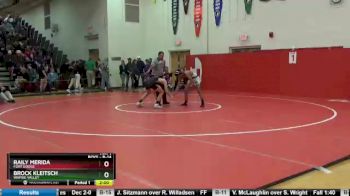 Round 1 - Raily Merida, Fort Dodge vs Brock Kleitsch, Wapsie Valley