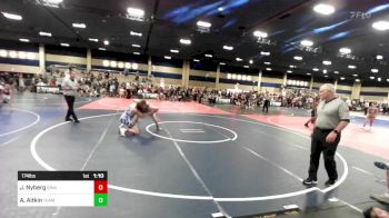 174 lbs Rr Rnd 3 - Jeraimiah Nyberg, Grindhouse WC vs Aacoda Aitkin, Team Aitkin WC