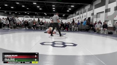 112 lbs Round 3 - Adrian Rojas, Team Gotcha vs Felix Cruz, California Black