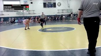 125 lbs 3rd Place Match - Teghan Baliza, Century vs Ryan Muir, Lincoln