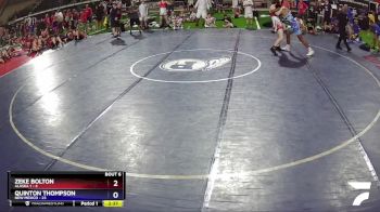 145 lbs Champ Round 1 (16 Team) - Zeke Bolton, Alaska 1 vs Quinton Thompson, New Mexico