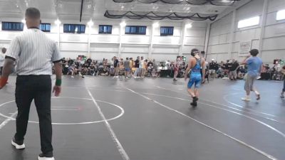 98 lbs Round 2 (6 Team) - Sam Rioux, Garnett Trained vs Braden Haley, Freakztyle Wrecking Crew